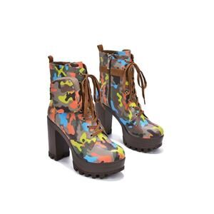 MONIK - PRINT - BOOTIES by CAPE ROBBIN NEW Size 9